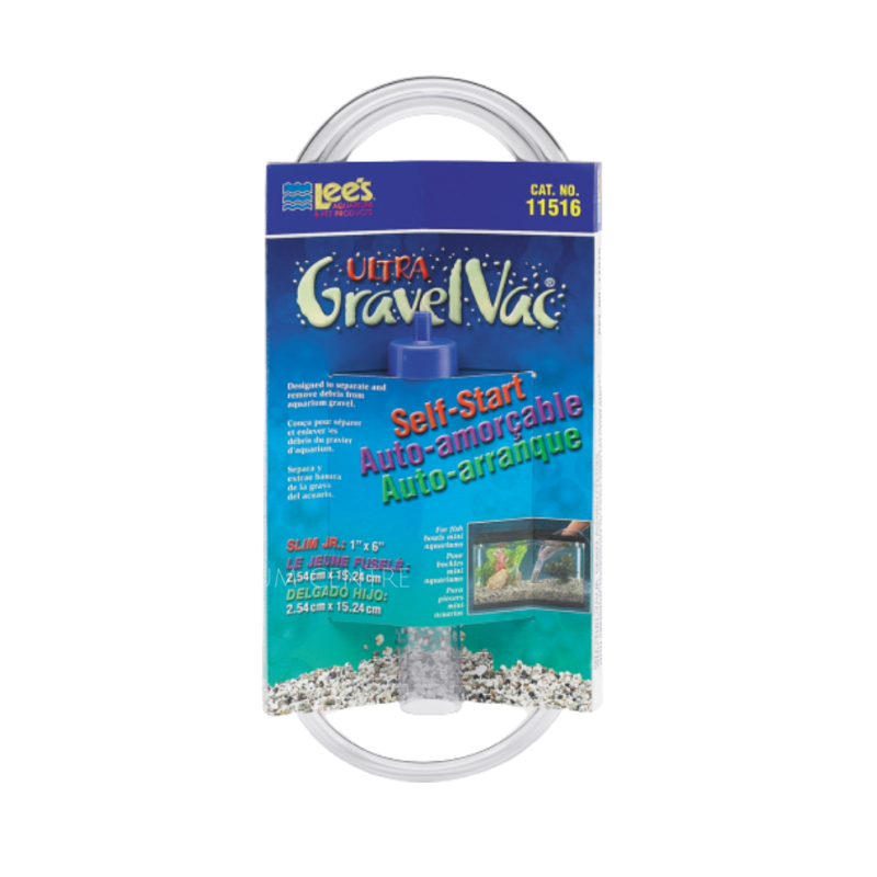 Lee's GravelVac Cleaner Slim Junior 6" Self Start