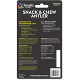 Spunky Pup Snack & Chew Antler Dog Chew Toy