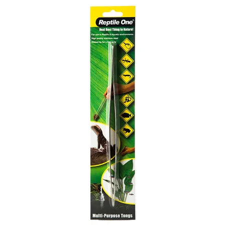 Aqua One Multi Purpose Tongs Stainless Steel