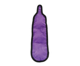 HugSmart Fuzzy Friendz Dog Toy Squeakin Vegetable Eggplant