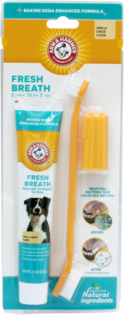 Arm and Hammer Fresh Breath Dental Kit For Dogs