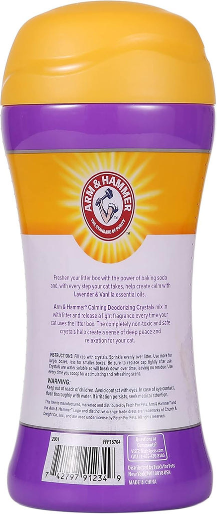 Arm and Hammer Cat Litter Box Crystals Lavender and Vanilla