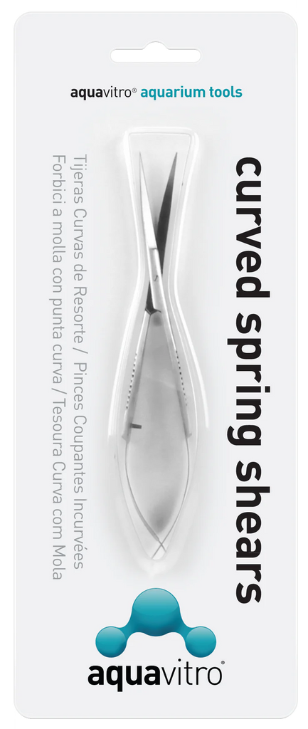 Aquavitro Curved Spring Shears 15cm