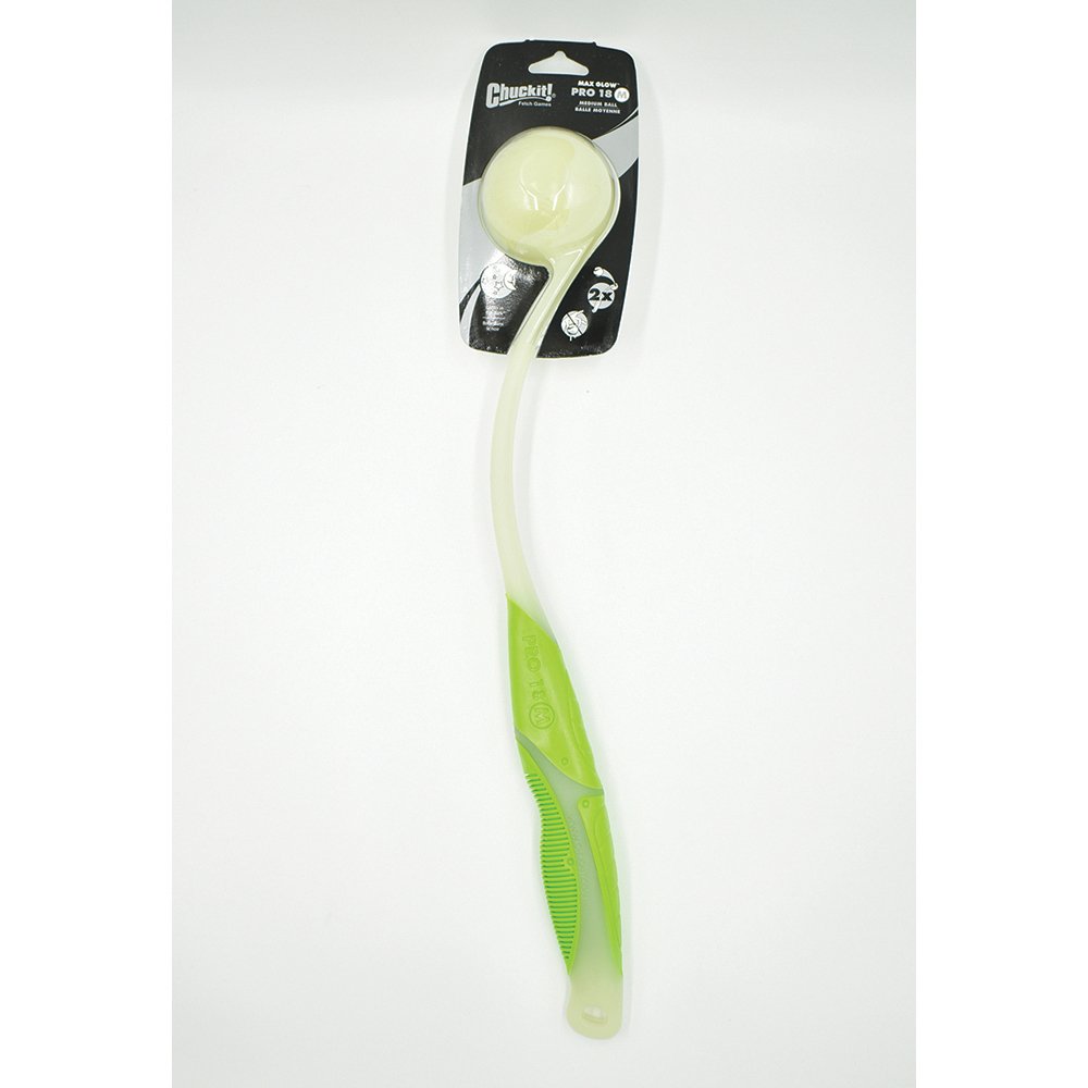 Chuckit! 18m Pro Max Glow Launcher W/max Glow Ball 45.5cm