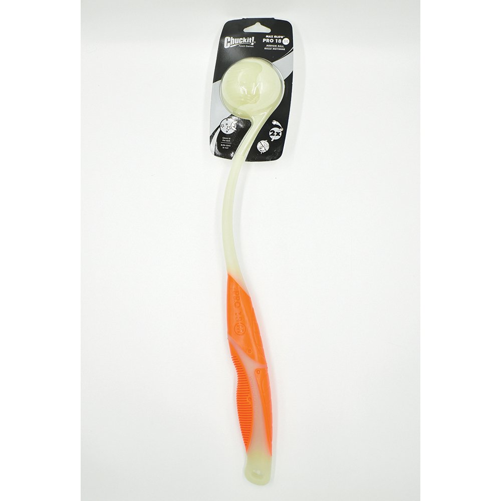 Chuckit! 18m Pro Max Glow Launcher W/max Glow Ball 45.5cm