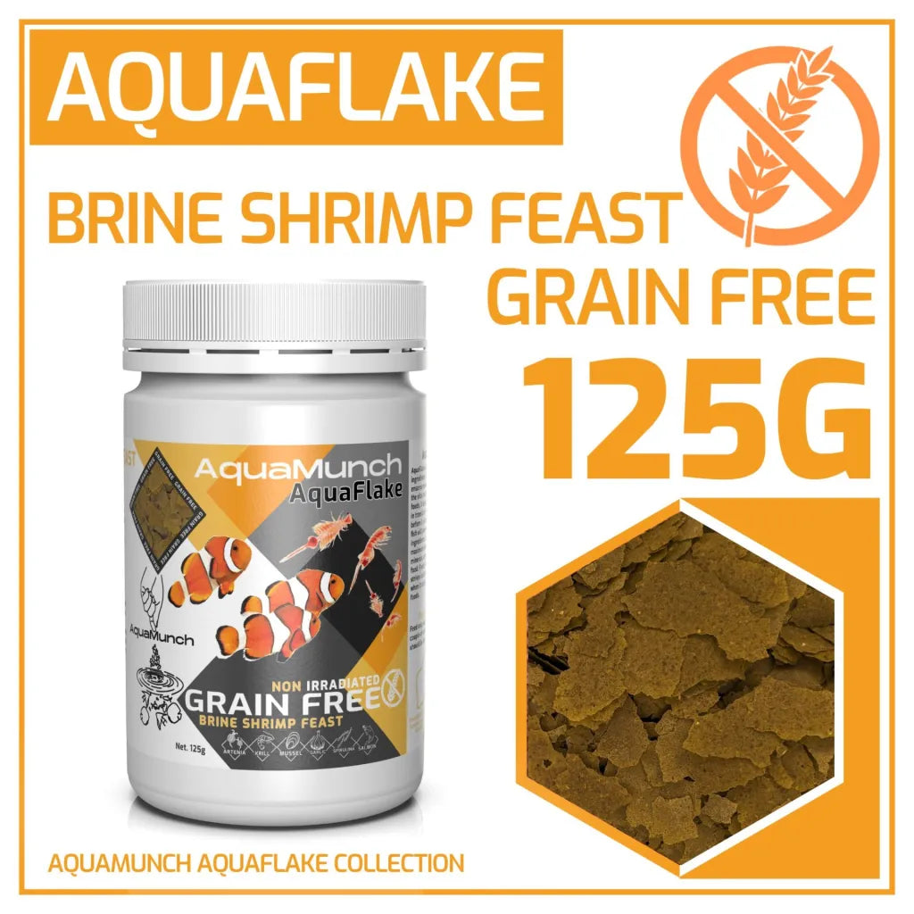 AquaMunch AquaFlake Brine Shrimp Feast Flake