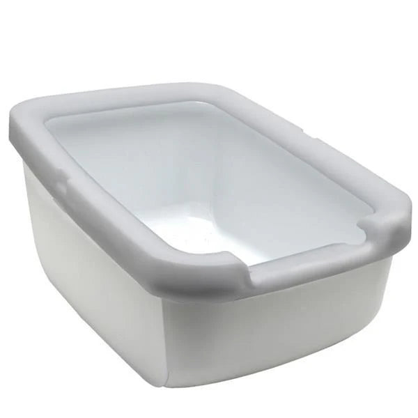 Catit Deep Base Cat Pan Litter Shield Rim Gray