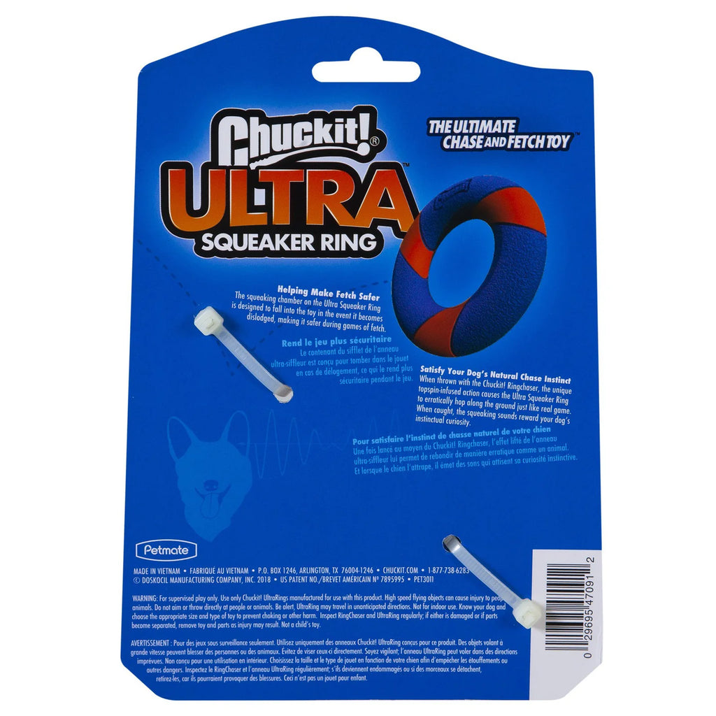 Chuckit! Ultra Squeaker Ring