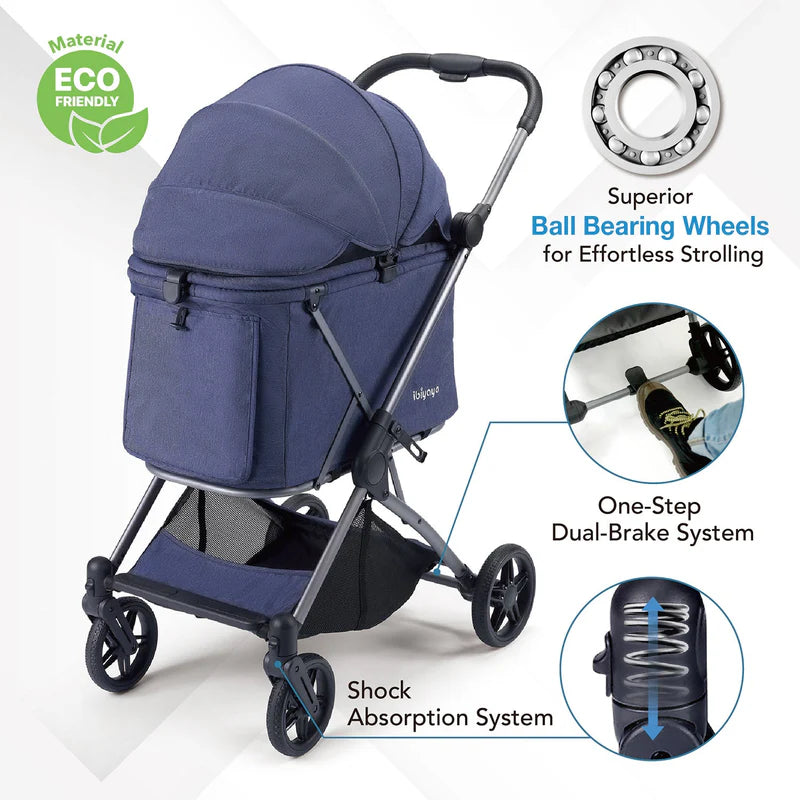 Ibiyaya Maxi Deep Carriage Pet Stroller