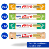 Inaba Cat Churu Puree Chicken Seafood Varieties Tub