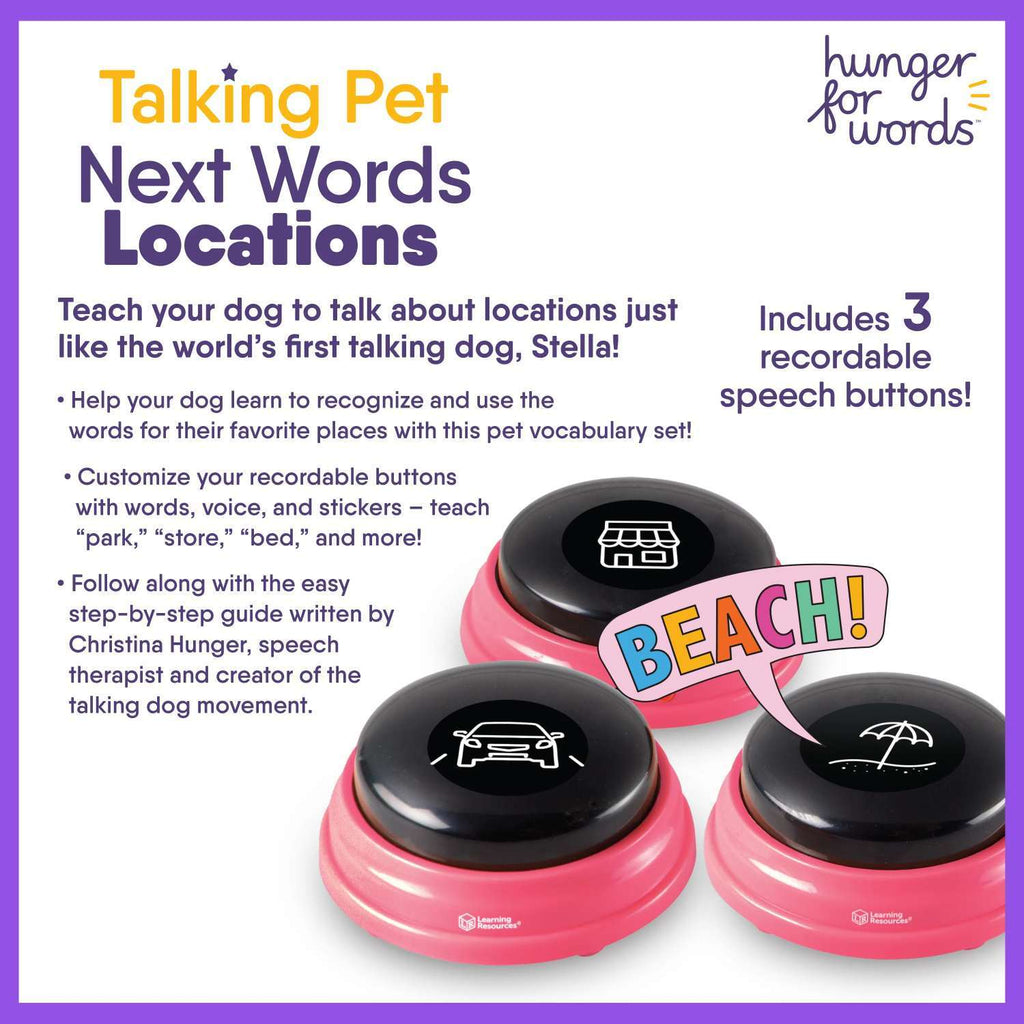 Hunger For Words - Talking Pet Next Words: Locations