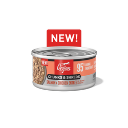Orijen Chunks & Shreds - Salmon & Chicken Entrée