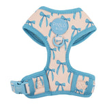 Pablo & Co Adjustable Harness Baby Blue Bows