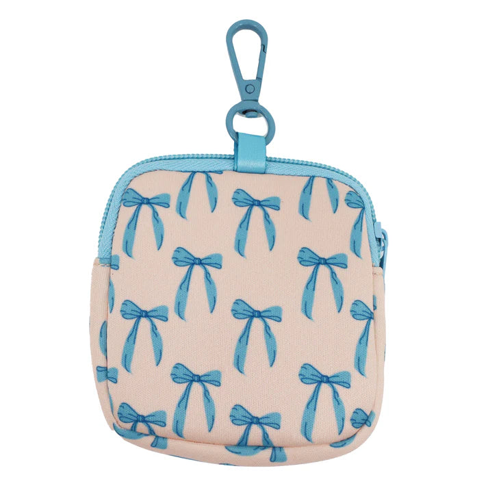 Pablo & Co Treat Pouch Baby Blue Bows