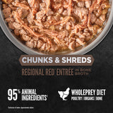 Orijen Chunks & Shreds - Regional Red Entrée