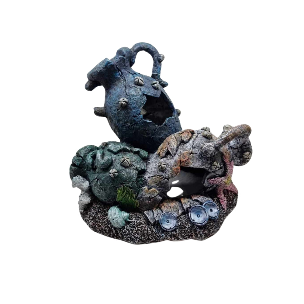 Upmarket Pets & Aquarium | Penn Plax Urn Ornament | Aquarium Decorations Online
