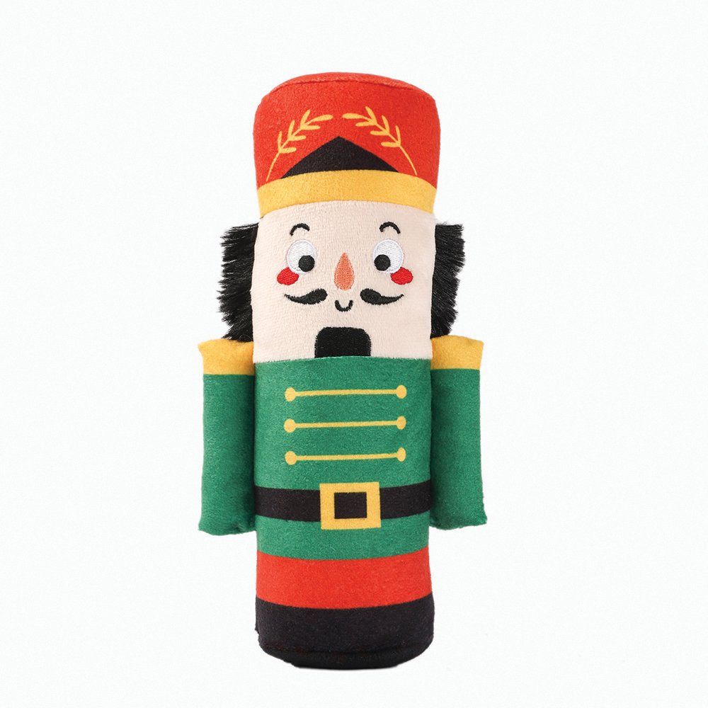 Upmarket Pets & Aquarium | HugSmart Fuzzy Friendz Happy Woofmas Nutcracker | Shop dog toys online