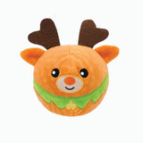 Upmarket Pets & Aquarium | HugSmart Super Ball Happy Woofmas Reindeer | Shop dog toys online