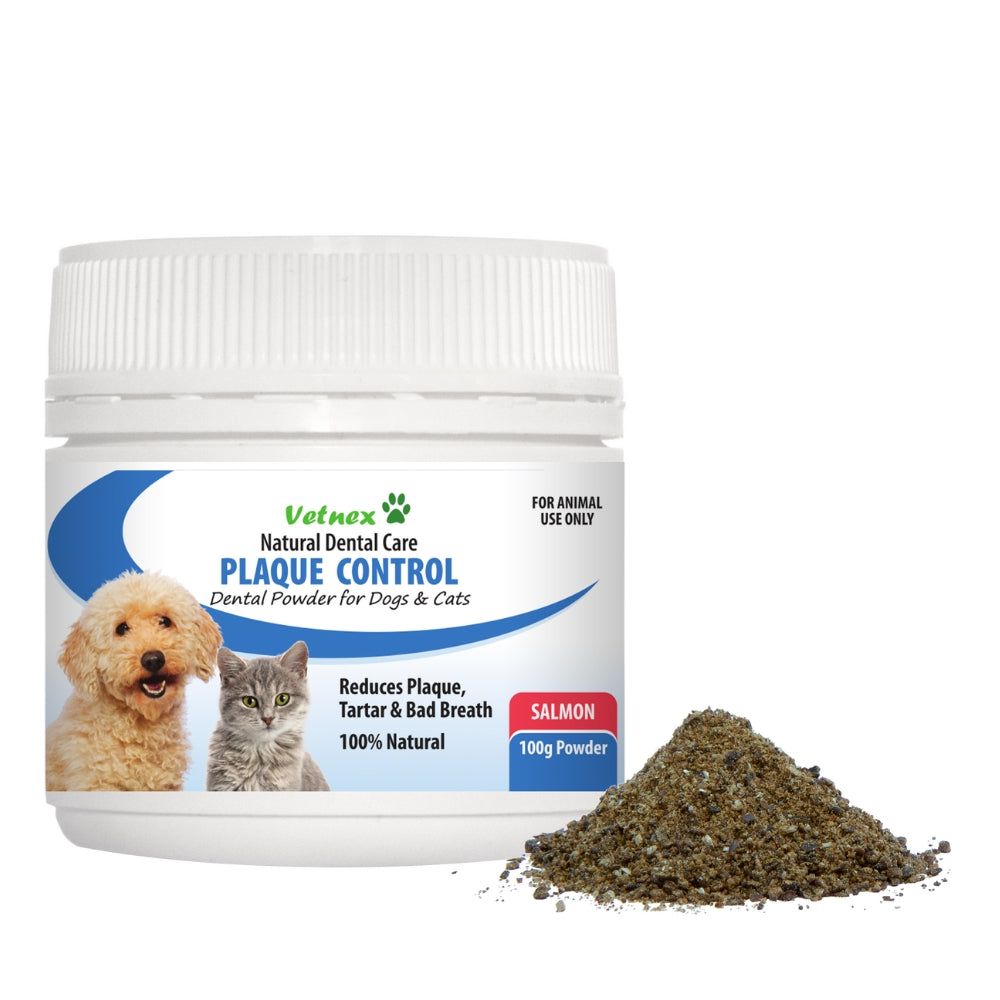 Gallery Detail: Vetnex Plaque Control Powder Salmon For Dog Cat
