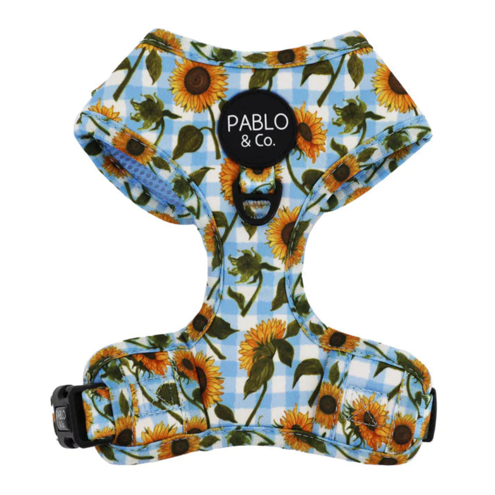 Pablo & Co Adjustable Harness Sunny Sunflowers