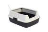 High Rim Cat Litter Tray w/Spoon