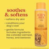 Burts Bees Oatmeal Dog Shampoo with Colloidal Oat Flour and Honey