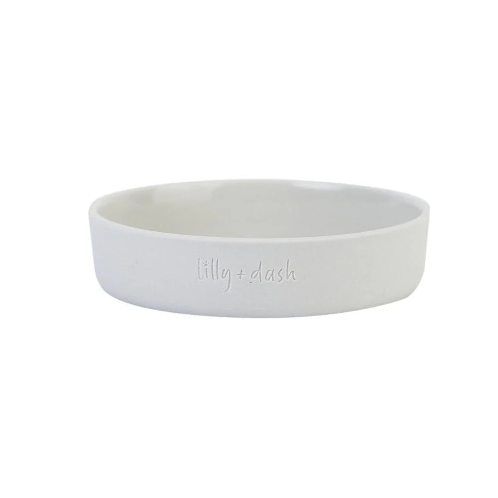 Lilly and Dash Cat Bowl