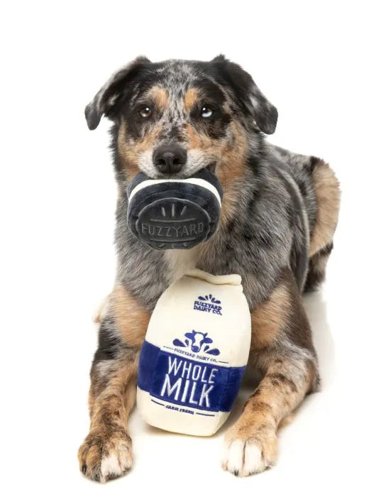 FuzzYard - Dog Toy Milk & Cookie
