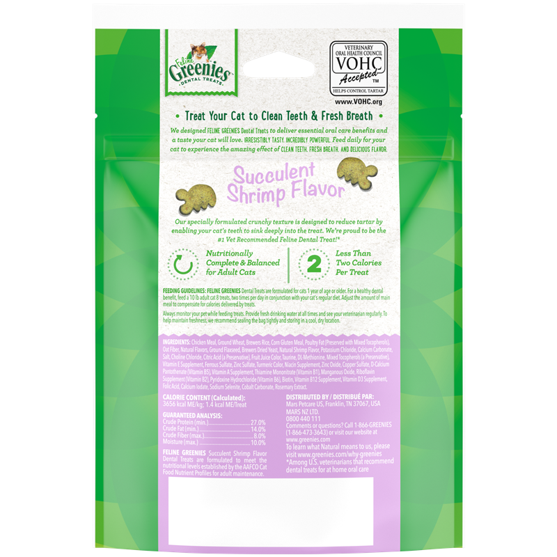 Feline Greenies Succulent Shrimp