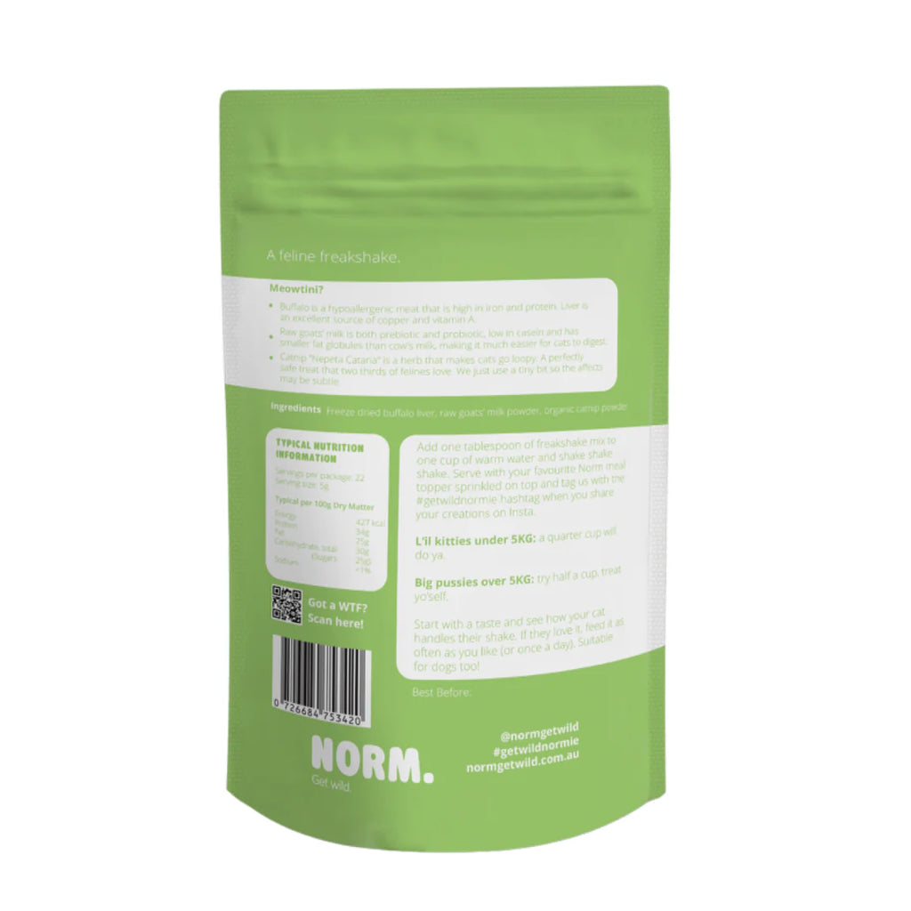 Norm Nine Lives Freakshake