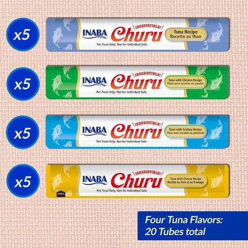 Inaba Cat Churu Puree Tuna Varieties Box