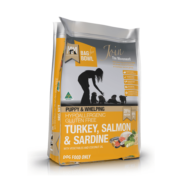 MFM Puppy Turkey, Salmon & Sardine GF