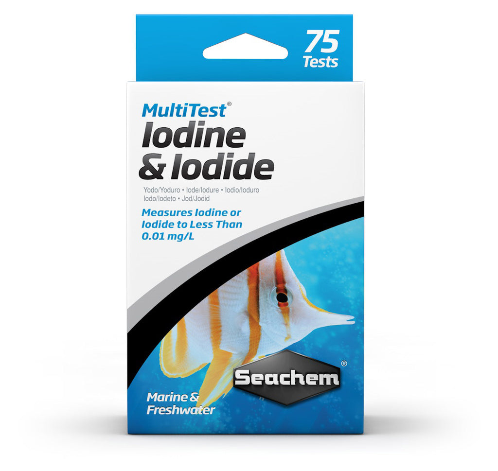 Seachem Multitest - Iodine and Iodide