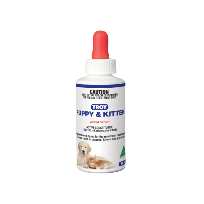 Troy Puppy & Kitten Worming Syrup
