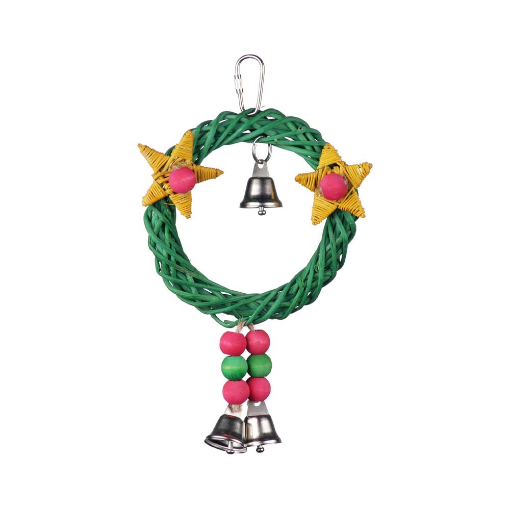 SuperBird Xmas Wreath Vine Swing
