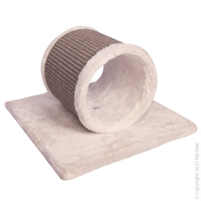 Scratching Tunnel 35x35x22cm White Grey