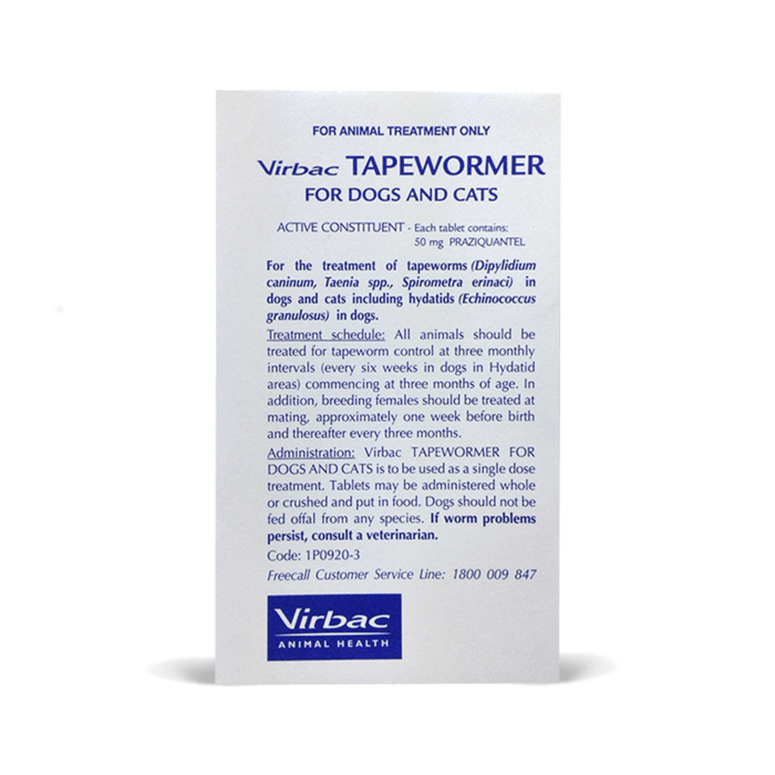 Virbac Tapewormer Single