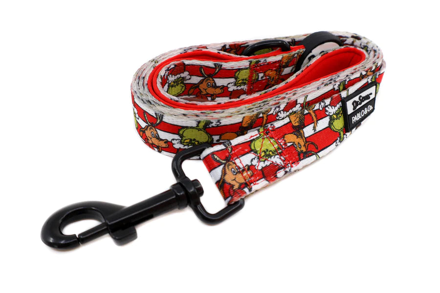 Pablo & Co Dog Leash Dr. Seuss The Grinch
