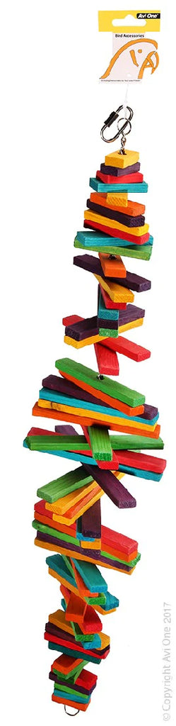 Parrot Toy Wooden Planks