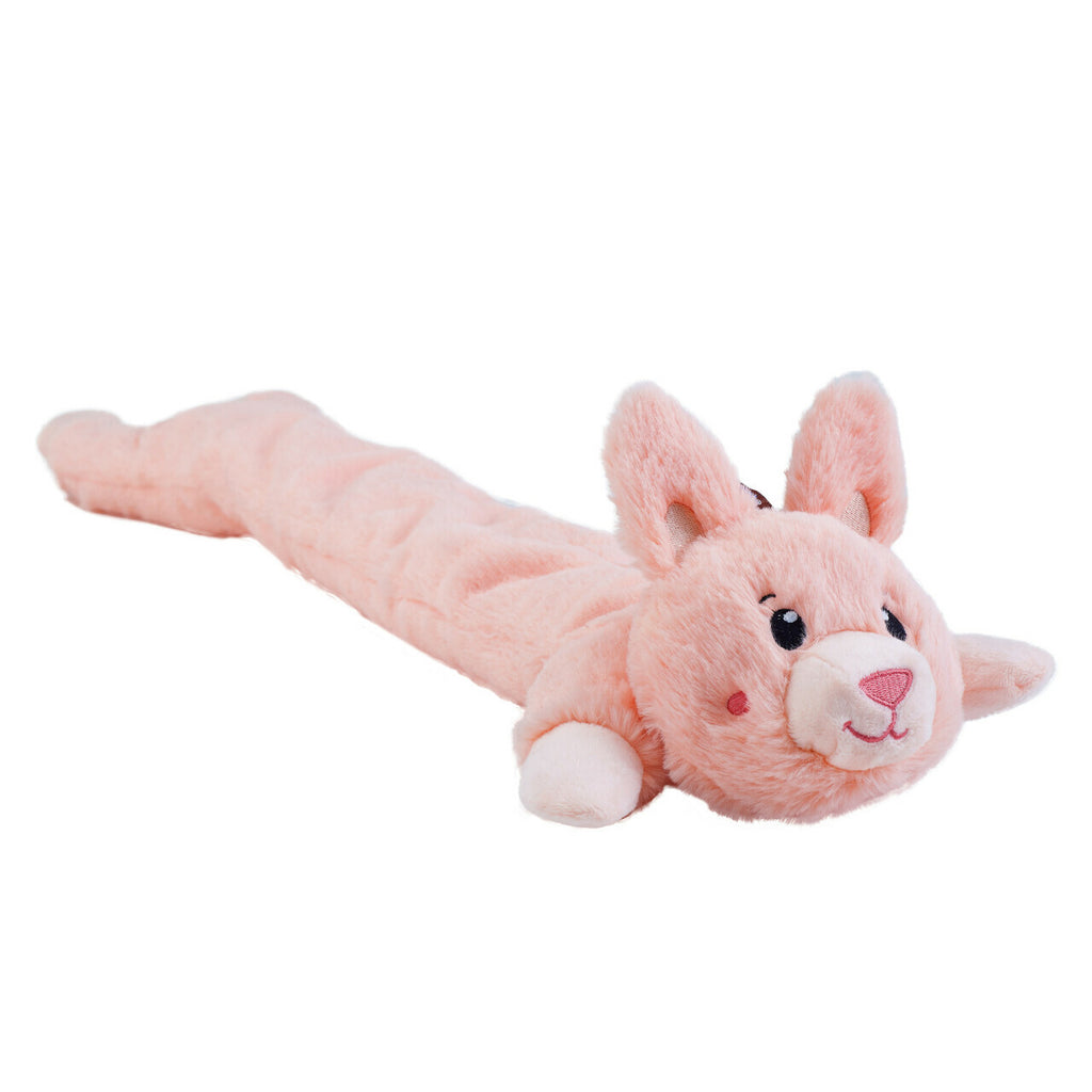 Charming Pet Longidudes Plush Squeaker Dog Toy - Rabbit