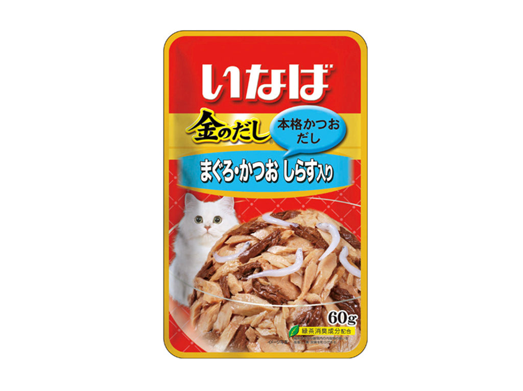 Ciao Tuna Jelly In Dried Bonito Soup Stock With Whitebait For Cat