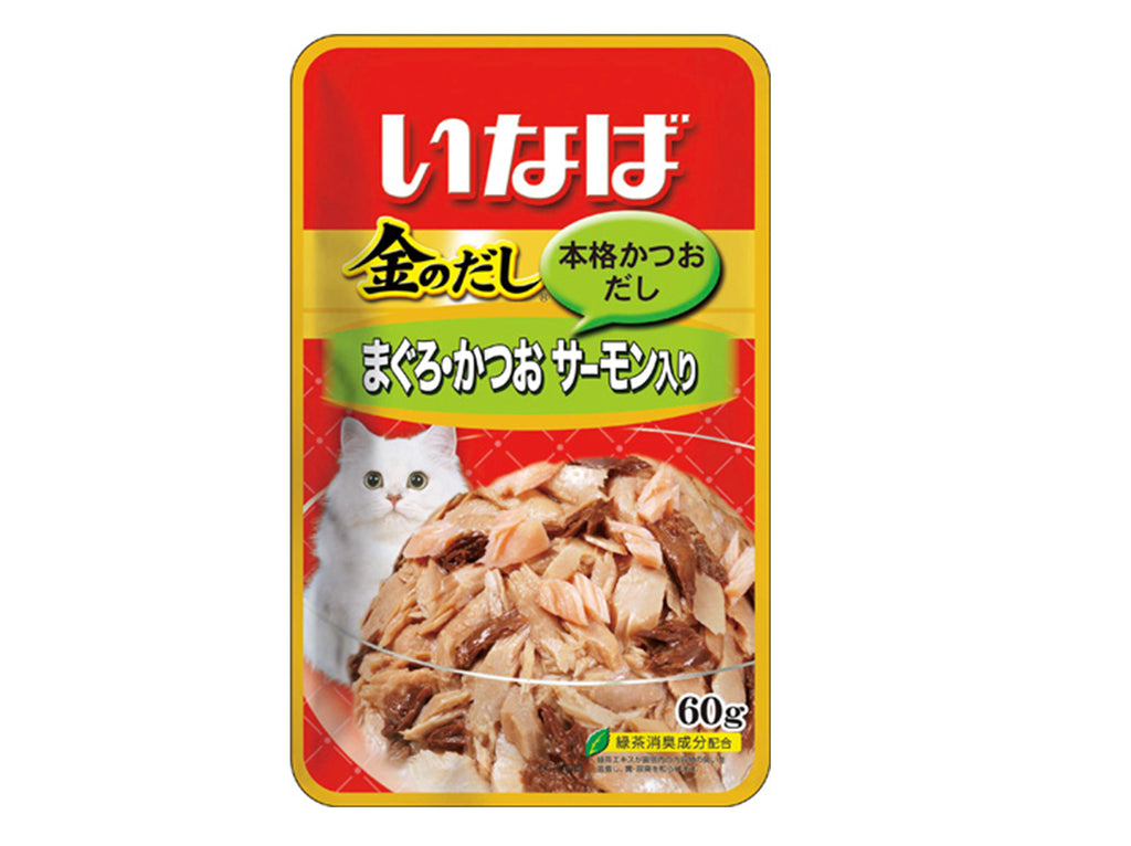 Ciao Tuna Jelly In Dried Bonito Soup Stock With Salmon