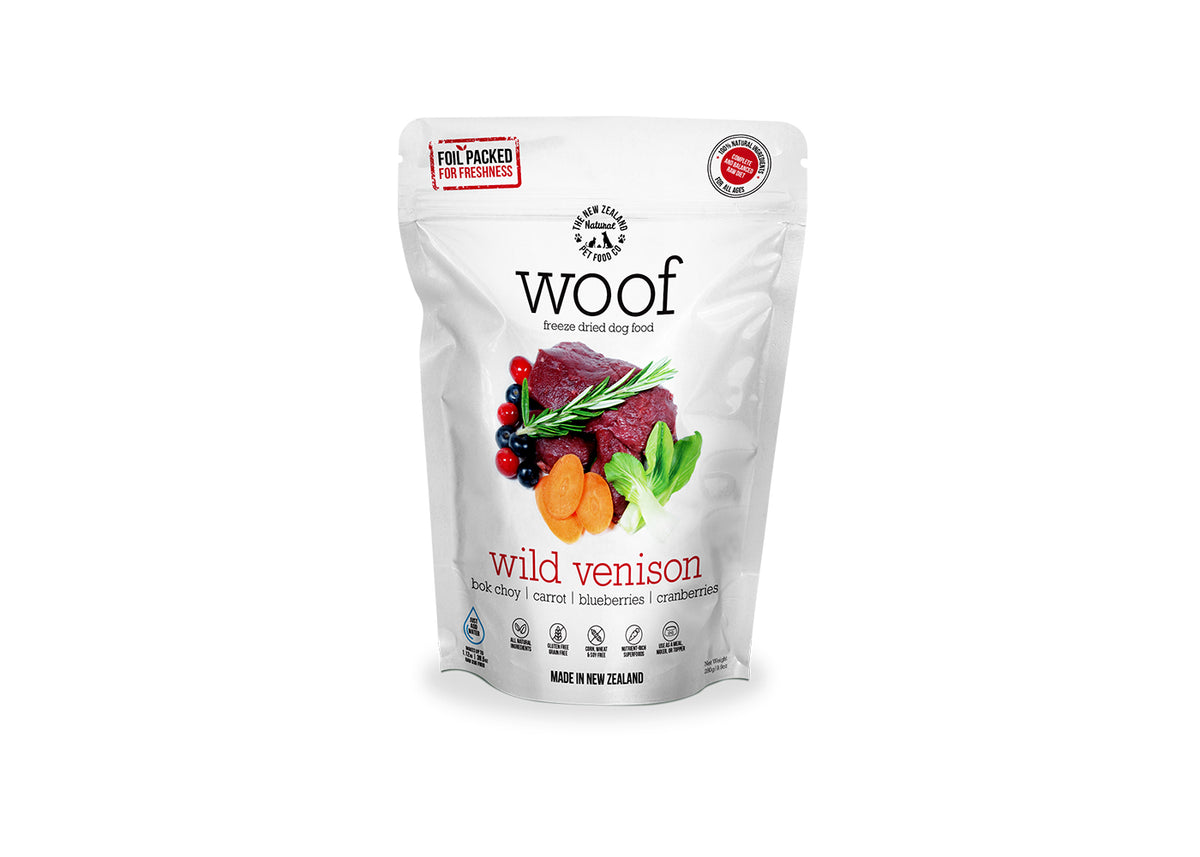 Freeze dried best sale venison dog food