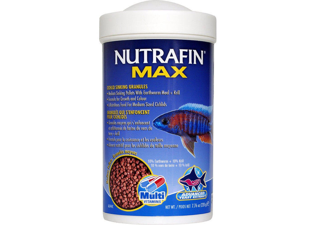 Nutrafin Max Cichlid Granules Medium