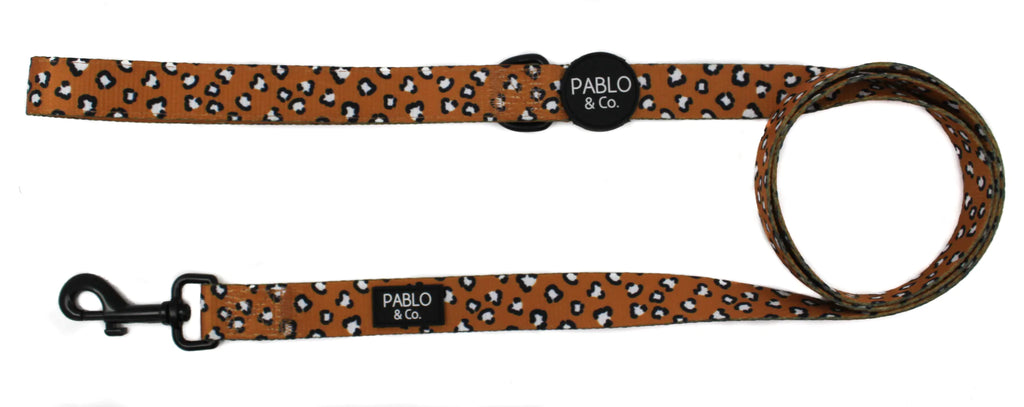 Pablo & Co Dog Leash That Leopard Print