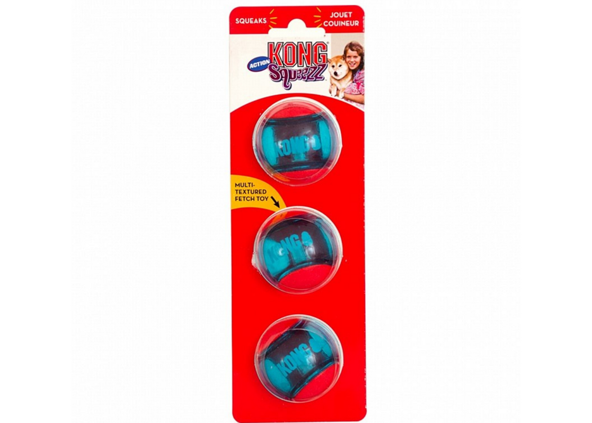 Kong squeezz action ball on sale