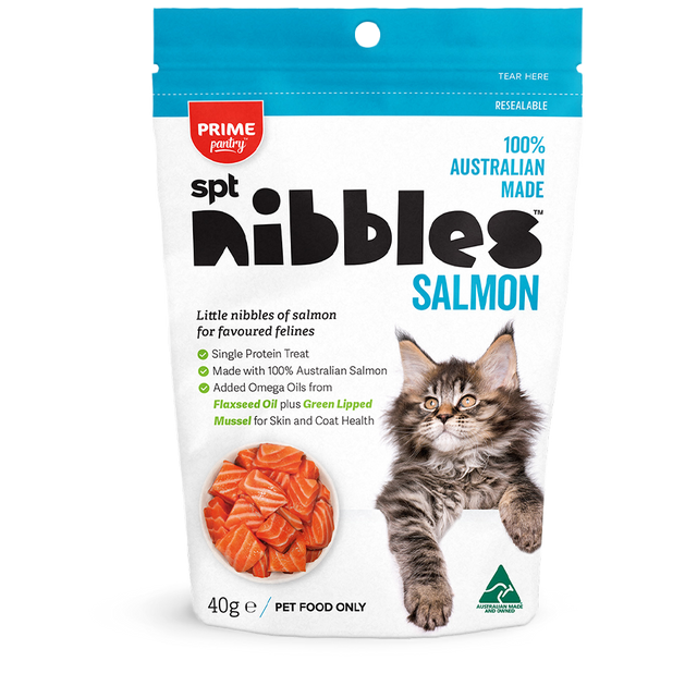 Prime Pantry Nibbles Salmon 40g