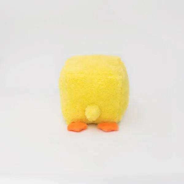 Zippy Paws Squeakie Blocks Plush Speaker Dog Toy - Duck