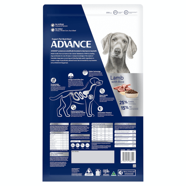 Advance Adult Dog Large Breed Lamb And Rice