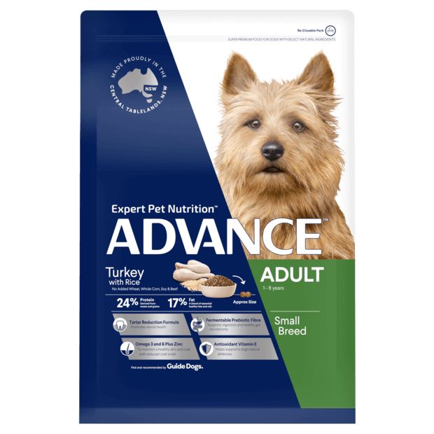 Advance Small/Toy Adult Dog Breed Turkey with Rice